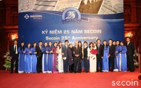 Secoin kỷ niệm 25 năm thành lập